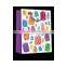 Color printing beautiful recyclable paper bag for gift