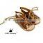 2016 New designs summer baby sandals fringe leather baby moccasins shoes
