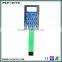 Hot selling embossing key poly dome tactile feedback membrane keypad