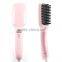 2016 high quality LCD electric straight and smooth ceramic straightening brush