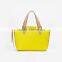 EVA Leather Handbags - Cowhide - Yellow