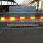 Galvanized Crowd control barricade fence night road warning guard safety crowd guidelines barrier