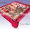 Raschel blanket heavy polyester mink blanket beddings