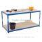 Hot Sale 2 Layer Steel Workbench With MDF Board