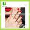 Cool Body Tattoo Sticker Temporary Feature Gold Metalic water transfer fashion design tattoo temporary