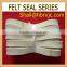 flat disc felt seal strip for door or window