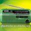 Pocket AM FM Radio Solar Power Portable AM FM Radio