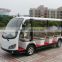 Comfortable sightseeing golf course battery powered mini shuttle bus