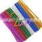 FOB $0.422/bag chenille stems 6mm x 30cm x 100pcs