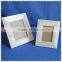 2015 Family customized high quality Plain square 3R paulownia wood photo frame for kids