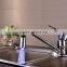 Temperature Automatic Control LED Copper Bubble Color Changing LED Faucet Light Spout, Kitchen Basin LED Faucet For Wholesale