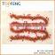 christmas tinsel with five point star/stage decoration for festival/ornament christmas