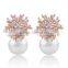 Wholesale Stock Small Order Fashion Women Competitive Pearl Earrings