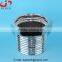 Fashion design silver ceramic plant pots