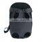 Various material pet carrier chest bag backpack