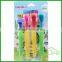 4 pcs/set ECO baby heat Temperature Sensitive silicone Color Changing spoons