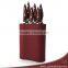 New Arrival Stainless Steel Double Forged Kitchen Knife Set With Wooden Block