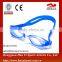 One peice soft pvc durable wholesales custom swimming goggles