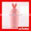 UCHOME BPA Free Rabbit Shaped Gym Glass Water Bottle
