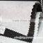 Adhesive tear away polyester garment interfacing fusible nonwoven interlining