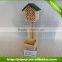 wooden bird nest with various shapes