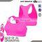 2016 OEM Girls Sportswear Bodybuilding Gym Bra High Support