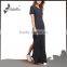 Latest casual dress designs t shirts dress with fitness fabric