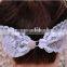 Fashion White HOT Popular Cotton Spring Lace Wedding Headband