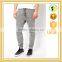 man heathered gray slim fit sweat pants