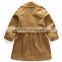 New designs kids lovely outwear winter baby long coats boy wind coat