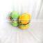 EN71 standard cute plush pet toys hamburger stuffed hamburger toys wholesale