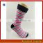Pinky Black Women Custom Colorful Combed Cotton Dress Business Socks