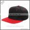 Newest design high quality snpaback cap with customized color