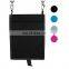 RFID Blocking Travel Document Neck Cash Wallet Passport Holder Cover Case Bag