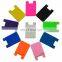 Customize any pantone color logo printing 3m sticker silicone stick-on card holder for cell phone