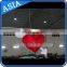 suspend lighting inflatable heart for valentine decoration