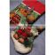 43CM Large 3D Green and Red High Quality Home Decoration Gift Christmas Stockings with Christmas Grass - Reindeer