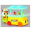 Colorful ice cream cart electric toy with light and music for baby