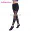 Women Fitness Sportswear Gym Wear Unique Solid Black Running High Waist Yoga Pants