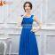 Royal Blue Long Bridesmaid Dresses Floor Length Scoop Neck With Spaghetti Straps Brides Maid Dresses Free Shipping JMR001