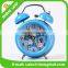 Metal bell ring the alarm clock Watch the clock creative cartoon clock