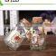 round shaped wishing glass bottle led light wishing bottle with Eiffel Tower charms for girlfriend gifts