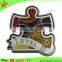 Best quality promotional custom metallic flag lapel pin for art & collectible