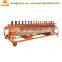 Automatic cutting head sorghum stalk bamboo curtain machine reed rod screen weaving machine