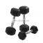 Free Weights Fitness Dumbbell Hex Adjustable Dumbbell Logo Pro Style Dumbbell  Set Hexagonal