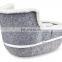 New Design Pet Felt Cat Bed  Wholesale Custom Feather Shoe Type  Pet Bed