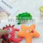 Factory price pet dog toy rubber animals toy for dog chew/teeth cleaning