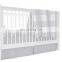 2020 New Skin-Friendly Multiple Printed Baby Crib 4 Pieces Bedding Set