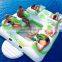 Factory Wholesale Relax  Inflatable Island Floating Lounge Water Island on Sale