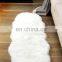 Ultra Soft Faux Sheepskin Fur Rug Fluffy Rug for Bedroom Pure White Sheepskin Rug